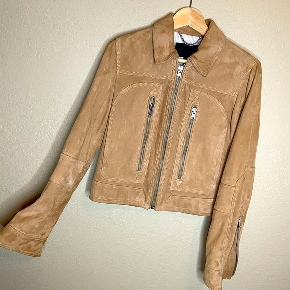 J. Crew Jackets & Blazers - J. Crew Collection Leather Flight Jacket